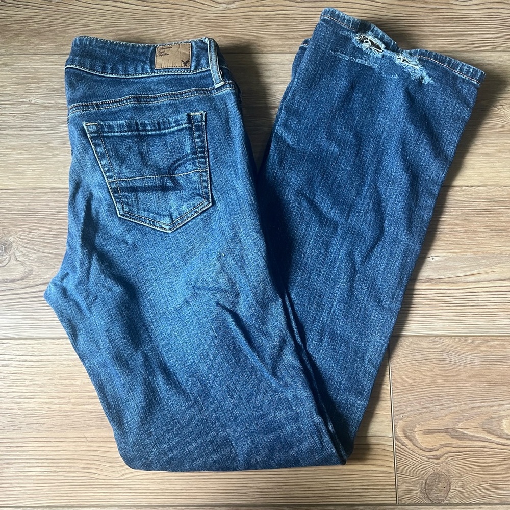 American Eagle Outfitters Blue Boyfriend Jeans